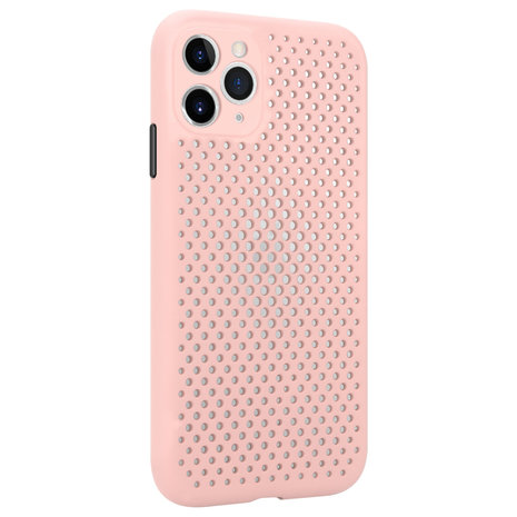 ShieldCase ShieldCase Coque silicone avec trous pour iPhone 11 Pro (rose)