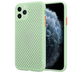 ShieldCase Coque silicone avec trous pour iPhone 11 Pro (vert clair)