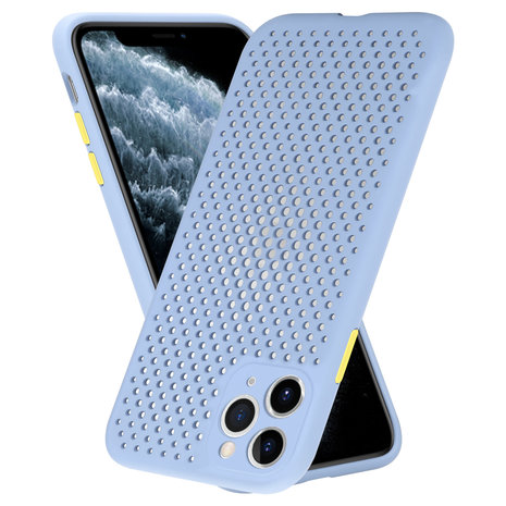 ShieldCase ShieldCase Coque silicone avec trous pour iPhone 11 Pro Max (violet clair)