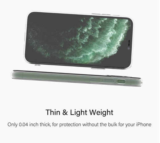ShieldCase ShieldCase Coque silicone avec protection caméra iPhone 11 Pro Max (transparent) ShieldCase ShieldCase Coque silicone avec protection caméra iPhone 11 Pro Max (transparent)