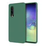 ShieldCase Coque silicone Samsung Galaxy A30s (vert)