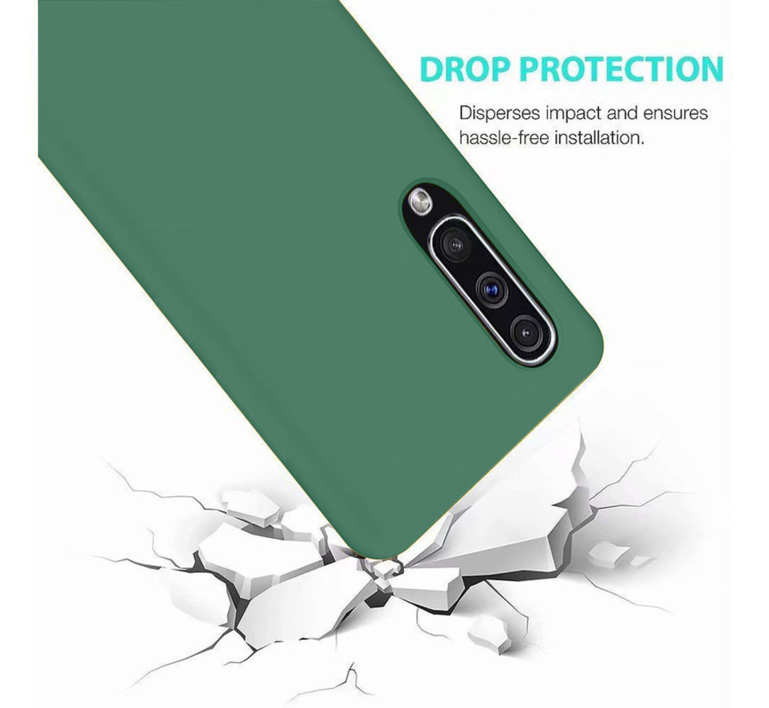 ShieldCase ShieldCase Coque silicone Samsung Galaxy A30s (vert)
