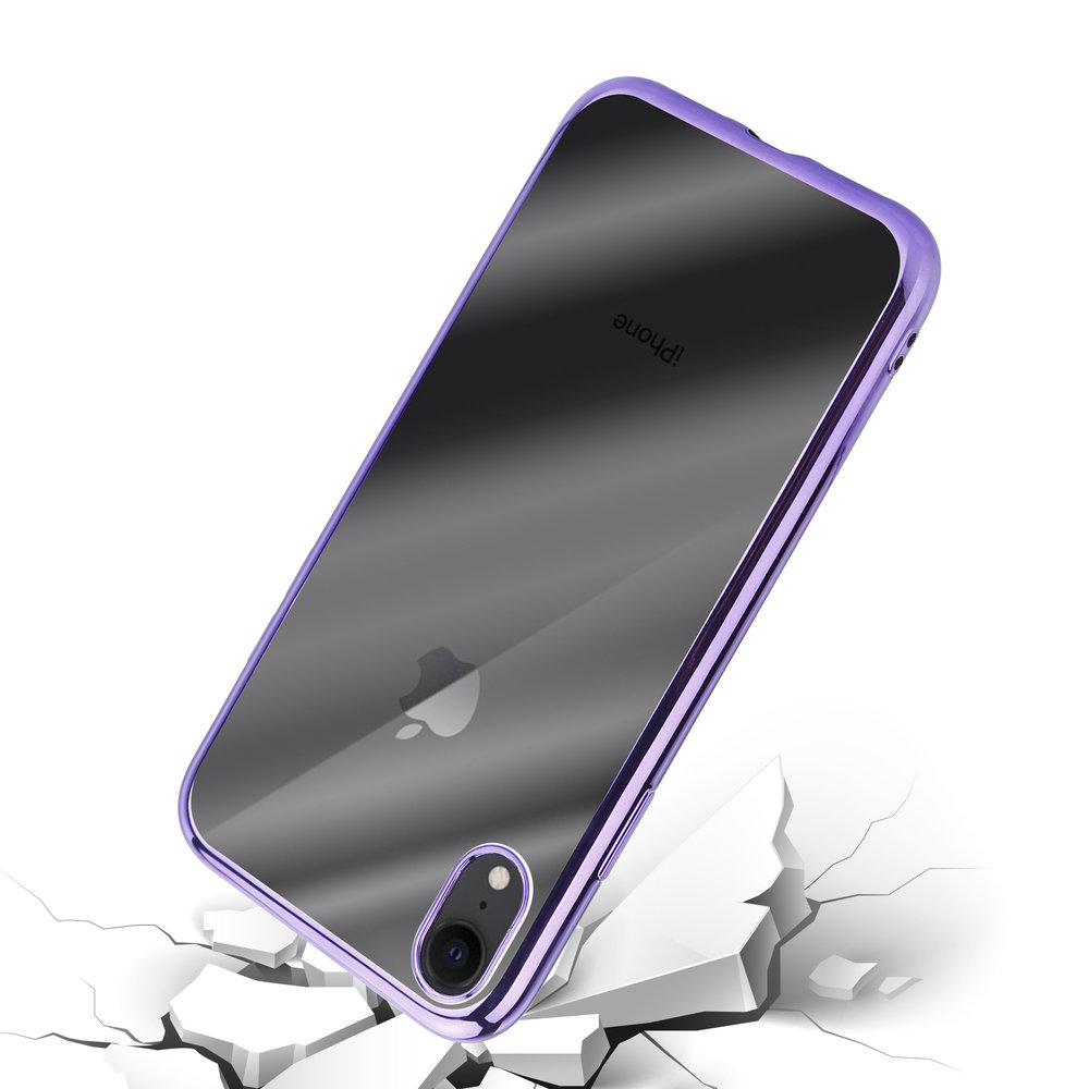ShieldCase ShieldCase Coque Bumper Métallique iPhone Xr (violet)