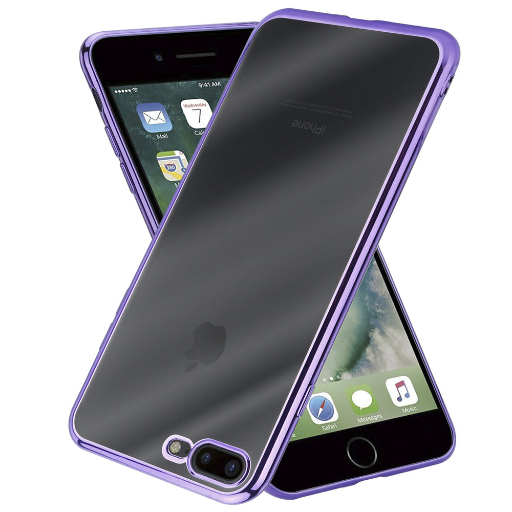 ShieldCase ShieldCase Coque Bumper Métallique iPhone 7 / 8 Plus (violet) ShieldCase ShieldCase Coque Bumper Métallique iPhone 7 / 8 Plus (violet)