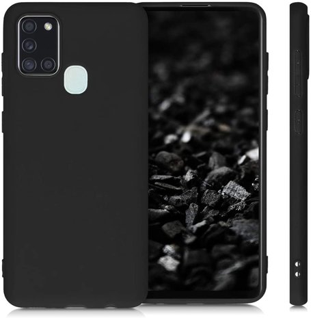 ShieldCase ShieldCase Coque silicone Samsung Galaxy A21s (noir) ShieldCase ShieldCase Coque silicone Samsung Galaxy A21s (noir)