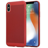ShieldCase Coque fine iPhone X / Xs (rouge)