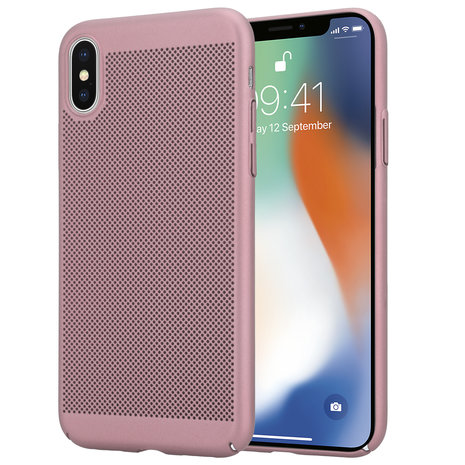 ShieldCase ShieldCaseCoque fine iPhone X / Xs (doré rose) ShieldCase ShieldCaseCoque fine iPhone X / Xs (doré rose)