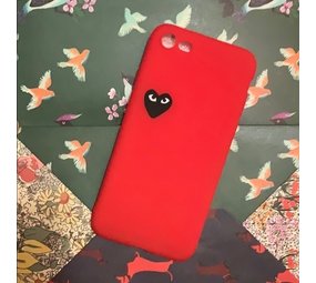 ShieldCase Coque avec coeur iPhone 7/8 (rouge)