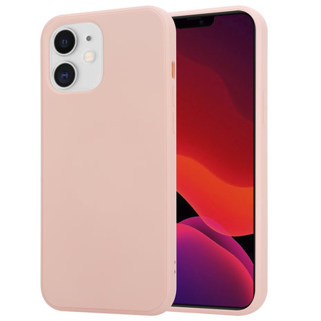 ShieldCase ShieldCase Coque silicone iPhone 12 Mini (rose)