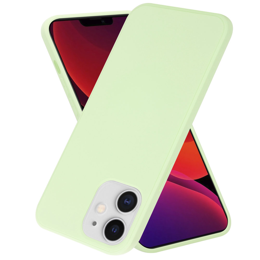 ShieldCase ShieldCase Coque silicone iPhone 12 Mini (vert clair)