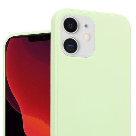 ShieldCase ShieldCase Coque silicone iPhone 12 Mini (vert clair)