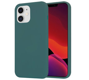 ShieldCase Coque silicone iPhone 12 Mini (vert foncé)