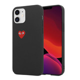 ShieldCase Coque avec coeur iPhone 12 (noir) ShieldCase Coque avec coeur iPhone 12 (noir)