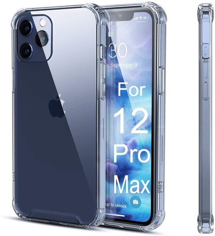 ShieldCase ShieldCase Coque antichoc iPhone 12 Pro Max (transparent) ShieldCase ShieldCase Coque antichoc iPhone 12 Pro Max (transparent)