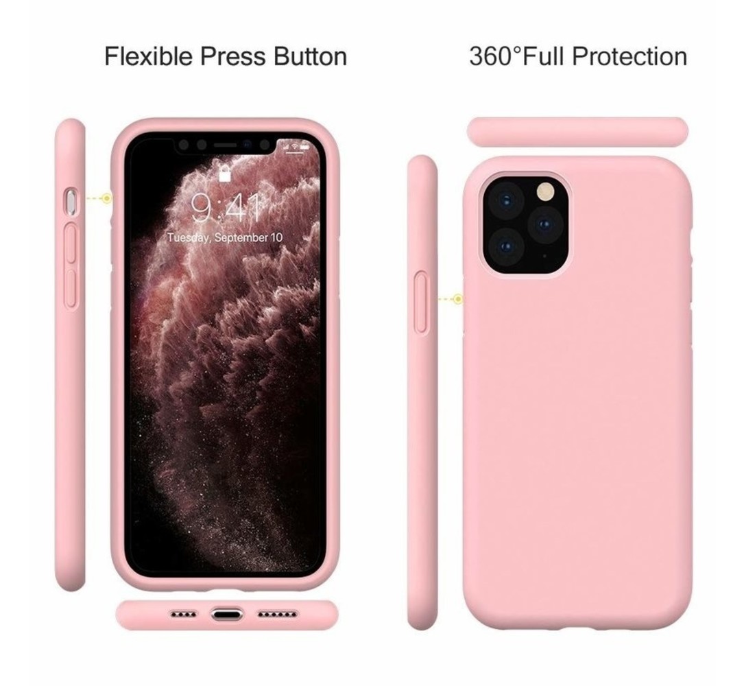 ShieldCase ShieldCase Coque silicone iPhone 12 Pro Max (rose)