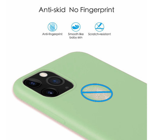 ShieldCase ShieldCase Coque silicone iPhone 12 Pro Max (vert clair) ShieldCase ShieldCase Coque silicone iPhone 12 Pro Max (vert clair)