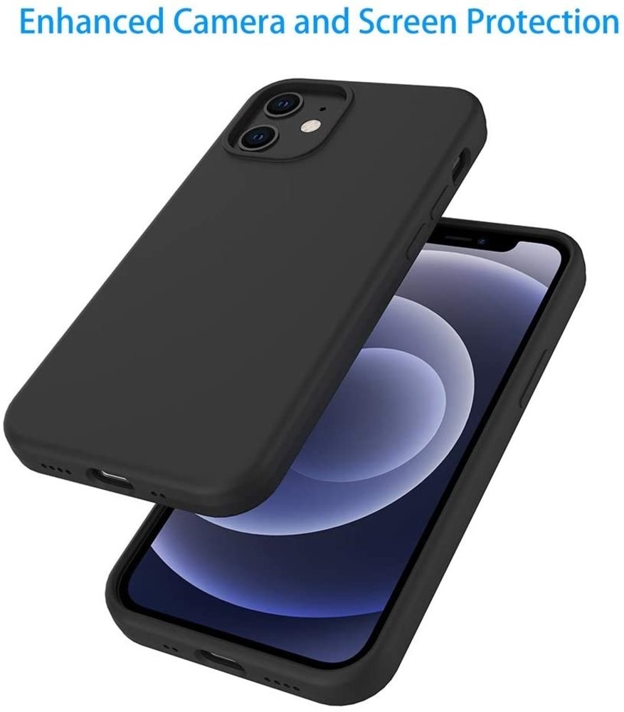 ShieldCase ShieldCase Coque silicone iPhone 12 Mini (noir)