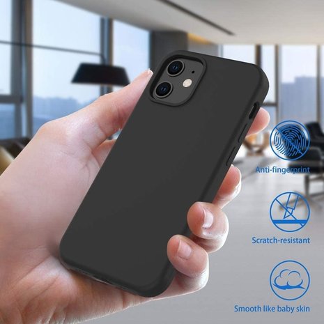 ShieldCase ShieldCase Coque silicone iPhone 12 Mini (noir)