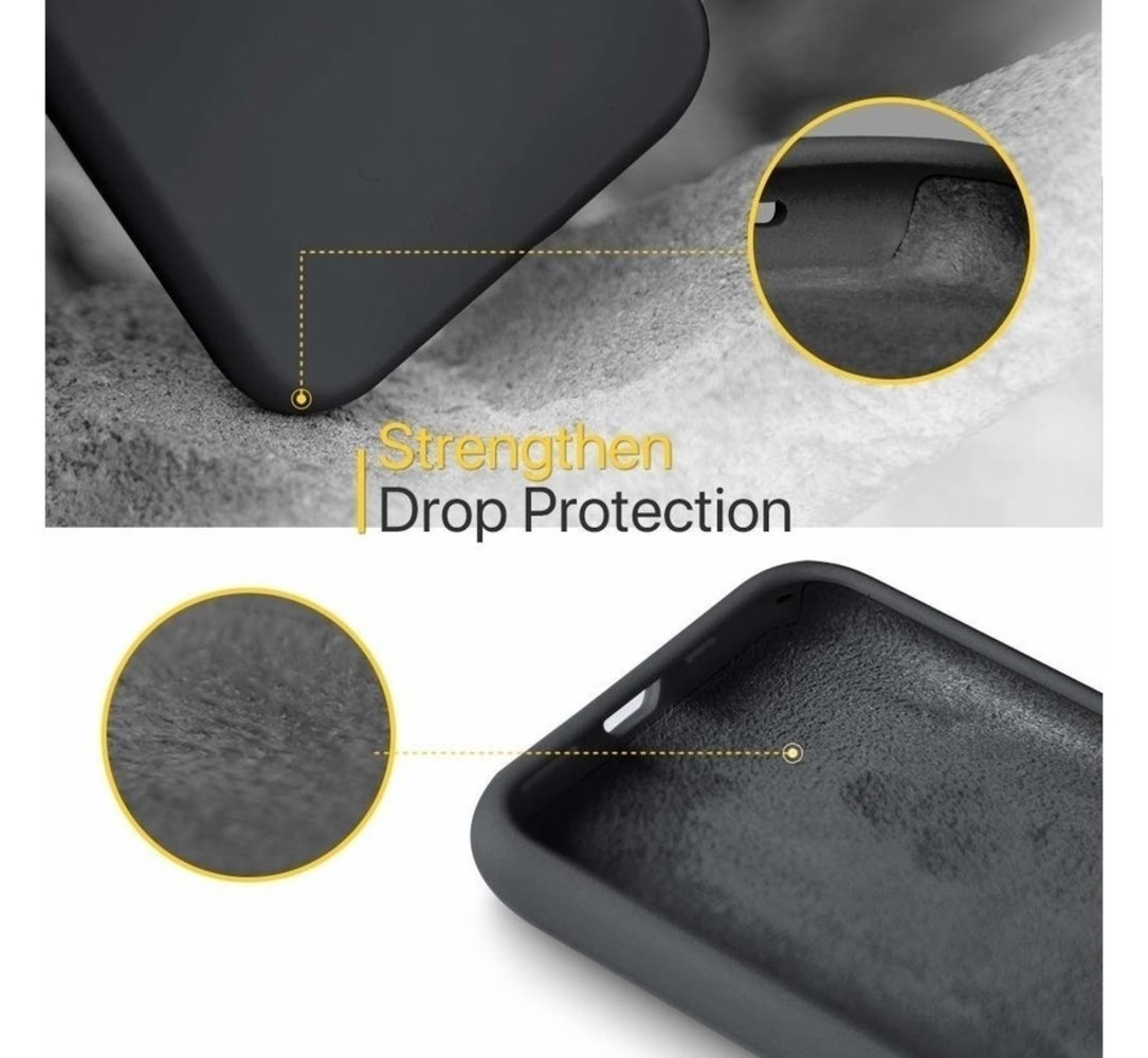 ShieldCase ShieldCase Coque silicone iPhone 12 Pro Max (noir)