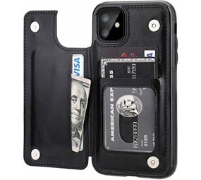 ShieldCase Étui portefeuille iPhone 12 Mini (noir)
