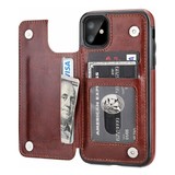 ShieldCase Étui portefeuille iPhone 12 (marron) ShieldCase Étui portefeuille iPhone 12 (marron)