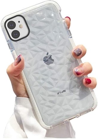 ShieldCase ShieldCase Coque diamant iPhone 12 (blanc) ShieldCase ShieldCase Coque diamant iPhone 12 (blanc)