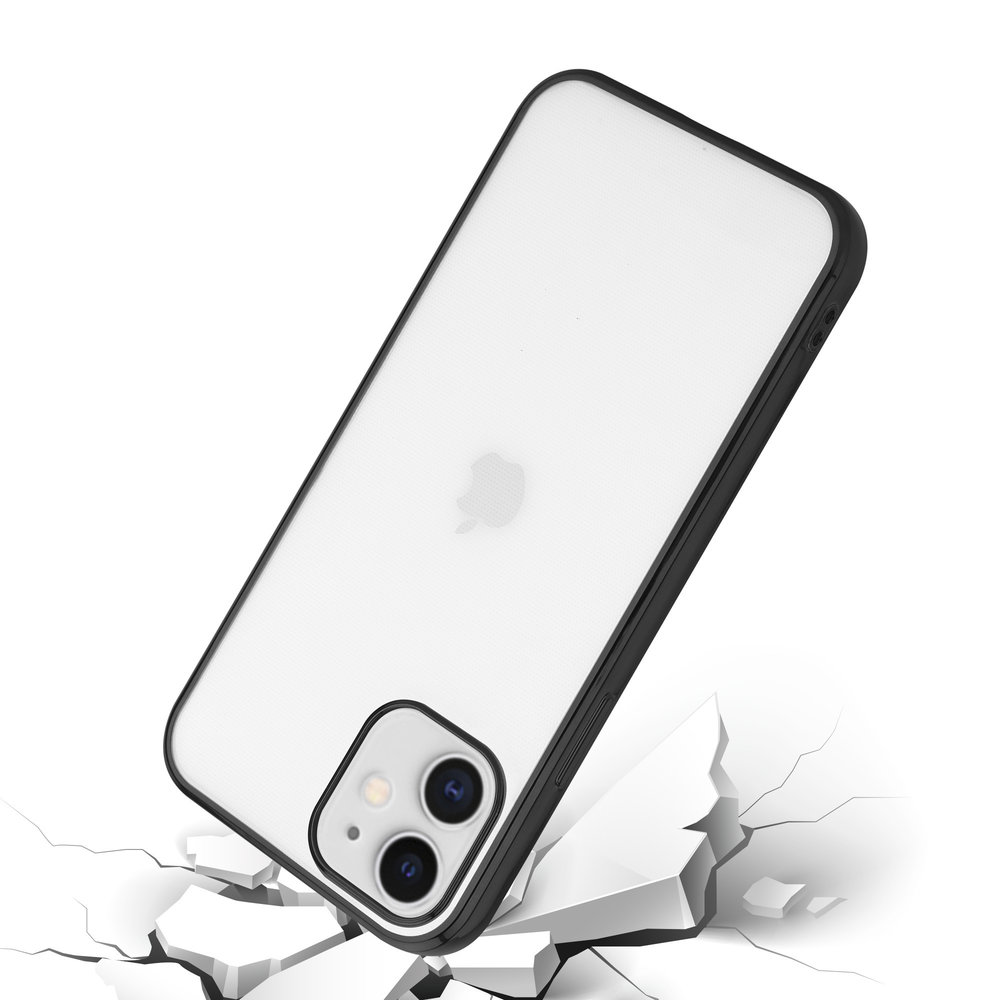 ShieldCase ShieldCase Coque antichoc Métallique iPhone 12 (noir) ShieldCase ShieldCase Coque antichoc Métallique iPhone 12 (noir)