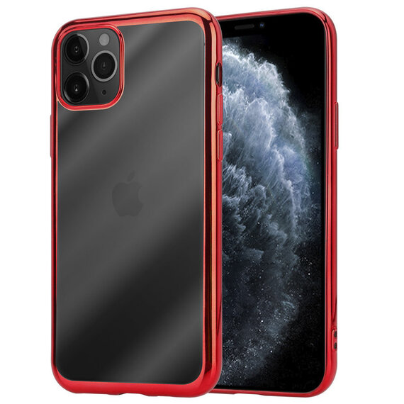 Coque iPhone 12 Pro Max, avec Anneau Stand Transparente Silicone