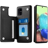 ShieldCase Étui Portefeuille Samsung Galaxy A71 (noir)