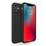 ShieldCase Coque silicone carrée iPhone 11 (noir)