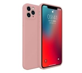 ShieldCase Coque silicone carrée pur iPhone 11 Pro Max (rose)