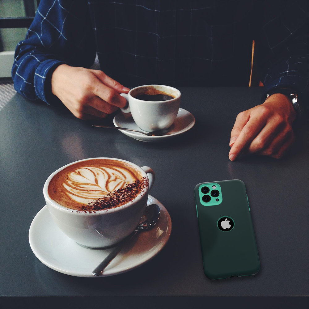 ShieldCase ShieldCase Coque silicone double couche iPhone 11 Pro (vert/aqua) ShieldCase ShieldCase Coque silicone double couche iPhone 11 Pro (vert/aqua)