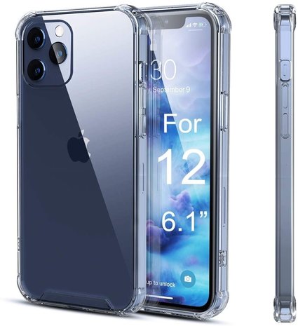 ShieldCase ShieldCase Coque antichoc iPhone 12 Pro (transparent) ShieldCase ShieldCase Coque antichoc iPhone 12 Pro (transparent)