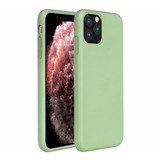 ShieldCase Coque silicone iPhone 12 Pro (vert clair)
