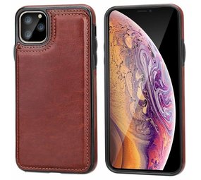 ShieldCase Étui portefeuille iPhone 12 Pro (marron)