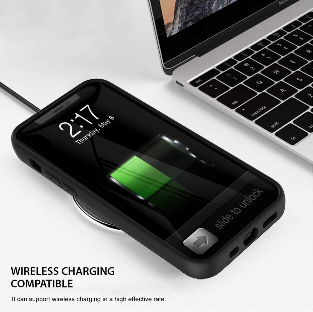 ShieldCase ShieldCase Coque silicone iPhone 12 Pro (noir)