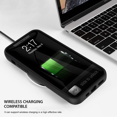 ShieldCase ShieldCase Coque silicone iPhone 12 Pro (noir)