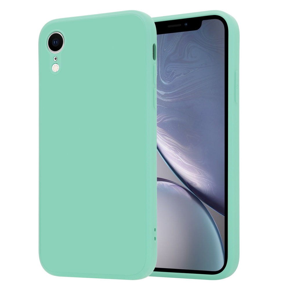 ShieldCase ShieldCase Coque silicone carrée iPhone Xr (aqua)