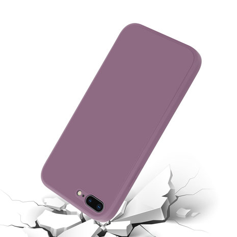 ShieldCase ShieldCase Coque silicone carrée pour iPhone 7 Plus / 8 Plus (bourgogne) ShieldCase ShieldCase Coque silicone carrée pour iPhone 7 Plus / 8 Plus (bourgogne)