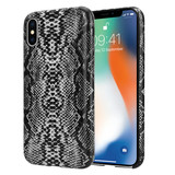 ShieldCase Coque iPhone X / Xs Guilty Grey Snake