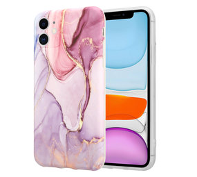 ShieldCase Coque avec protection caméra iPhone 11 Purple Passion Marble ShieldCase Coque avec protection caméra iPhone 11 Purple Passion Marble