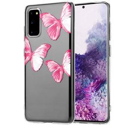ShieldCase Coque Samsung Galaxy S20 Butterfly Kisses ShieldCase Coque Samsung Galaxy S20 Butterfly Kisses