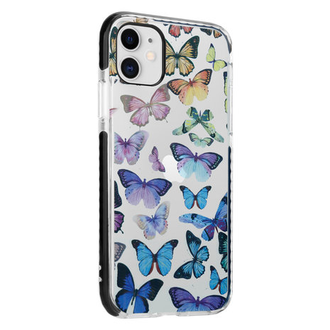 ShieldCase ShieldCase Coque iPhone 11 Rainbow Butterflies ShieldCase ShieldCase Coque iPhone 11 Rainbow Butterflies