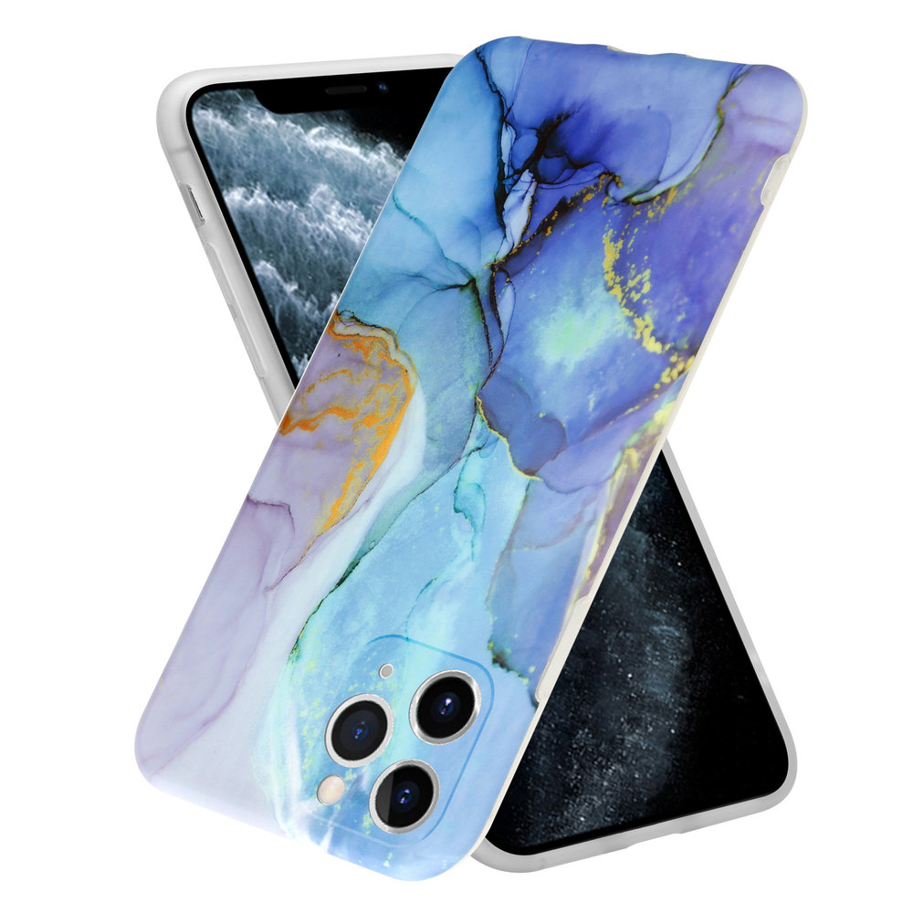 ShieldCase ShieldCase Coque avec protection caméra iPhone 11 Pro Max Sky is The Limit Marble ShieldCase ShieldCase Coque avec protection caméra iPhone 11 Pro Max Sky is The Limit Marble