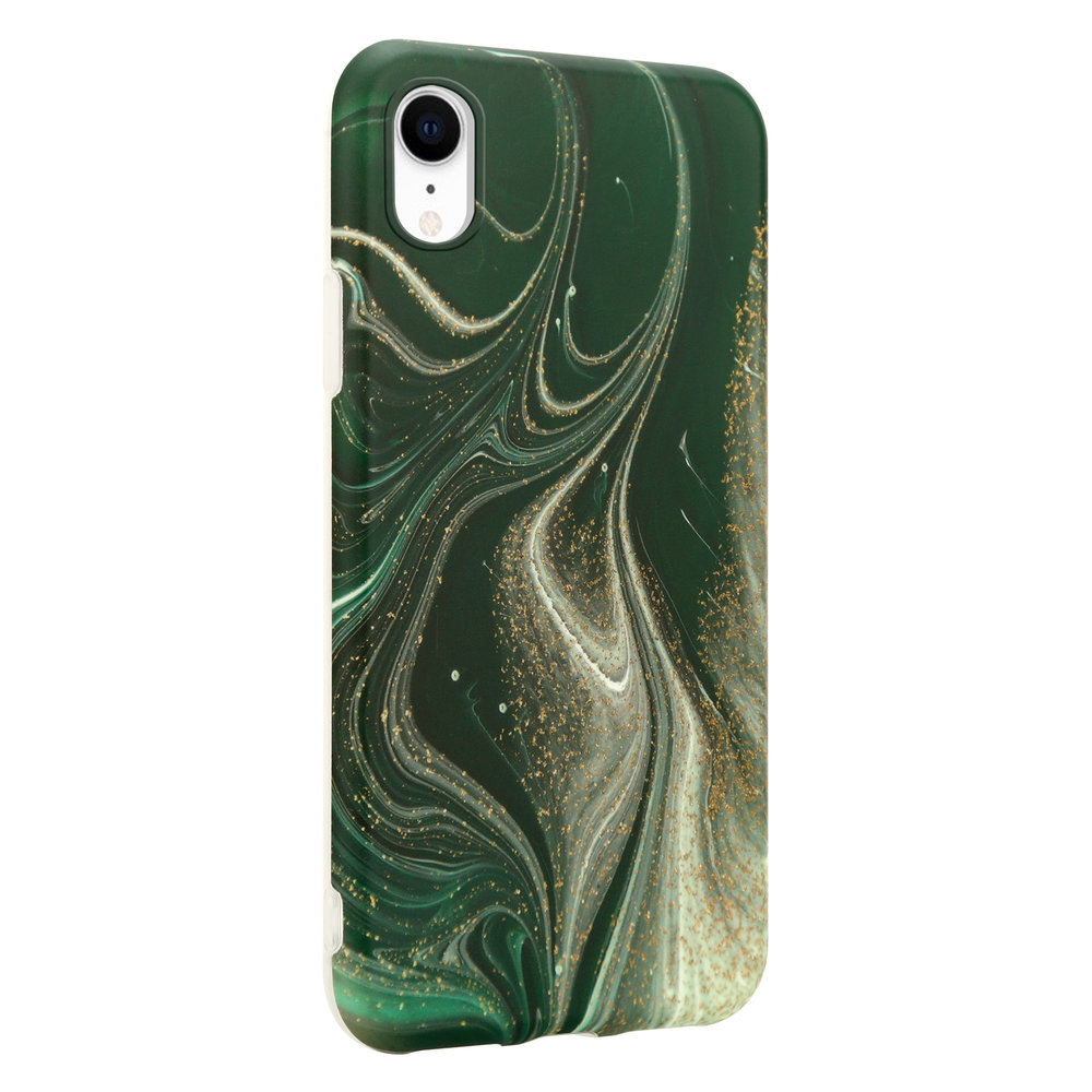 ShieldCase ShieldCase Coque avec protection caméra iPhone Xr Green Garden Marble ShieldCase ShieldCase Coque avec protection caméra iPhone Xr Green Garden Marble