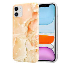 ShieldCase Coque iPhone 11 Peachy Dreamy Marble ShieldCase Coque iPhone 11 Peachy Dreamy Marble
