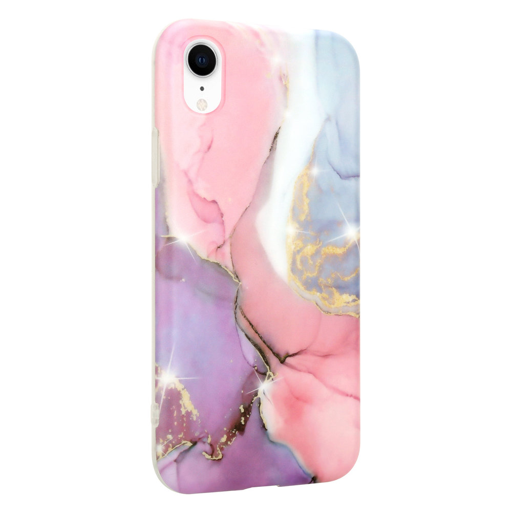 ShieldCase ShieldCase Coque iPhone Xr Lovely Lila Marble