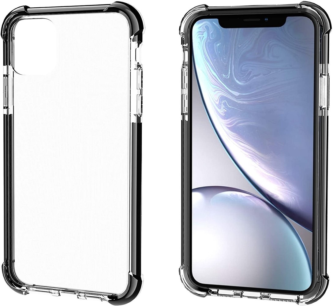 ShieldCase ShieldCase Coque antichoc Bumper iPhone 12 Pro Max (noir) ShieldCase ShieldCase Coque antichoc Bumper iPhone 12 Pro Max (noir)