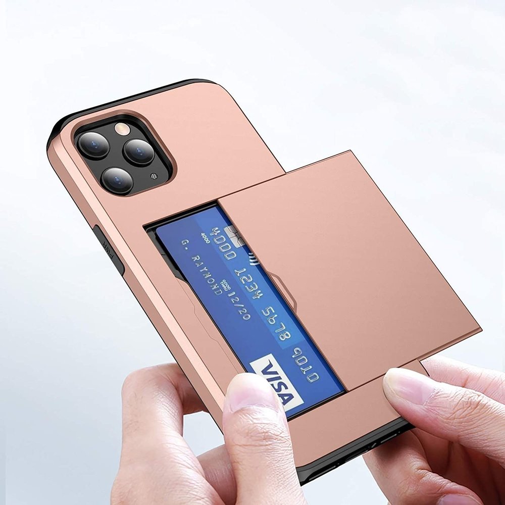 ShieldCase ShieldCase Coque cartes Slide iPhone 12 Pro Max 6,7 pouces (rose) ShieldCase ShieldCase Coque cartes Slide iPhone 12 Pro Max 6,7 pouces (rose)