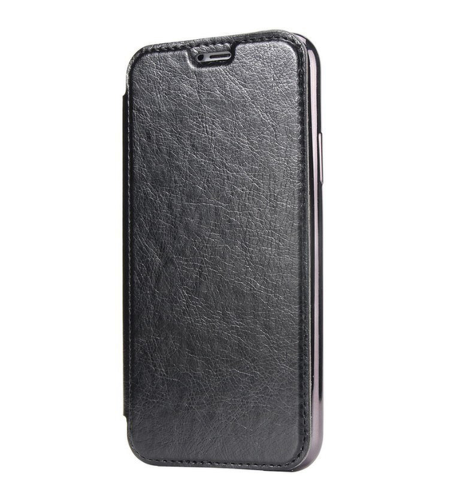 ShieldCase ShieldCase Étui à rabat galvanisé iPhone 12 Pro Max (noir) ShieldCase ShieldCase Étui à rabat galvanisé iPhone 12 Pro Max (noir)